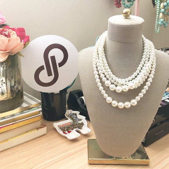 Handmade Multistrand Pearl necklace - Picture 4 of 7